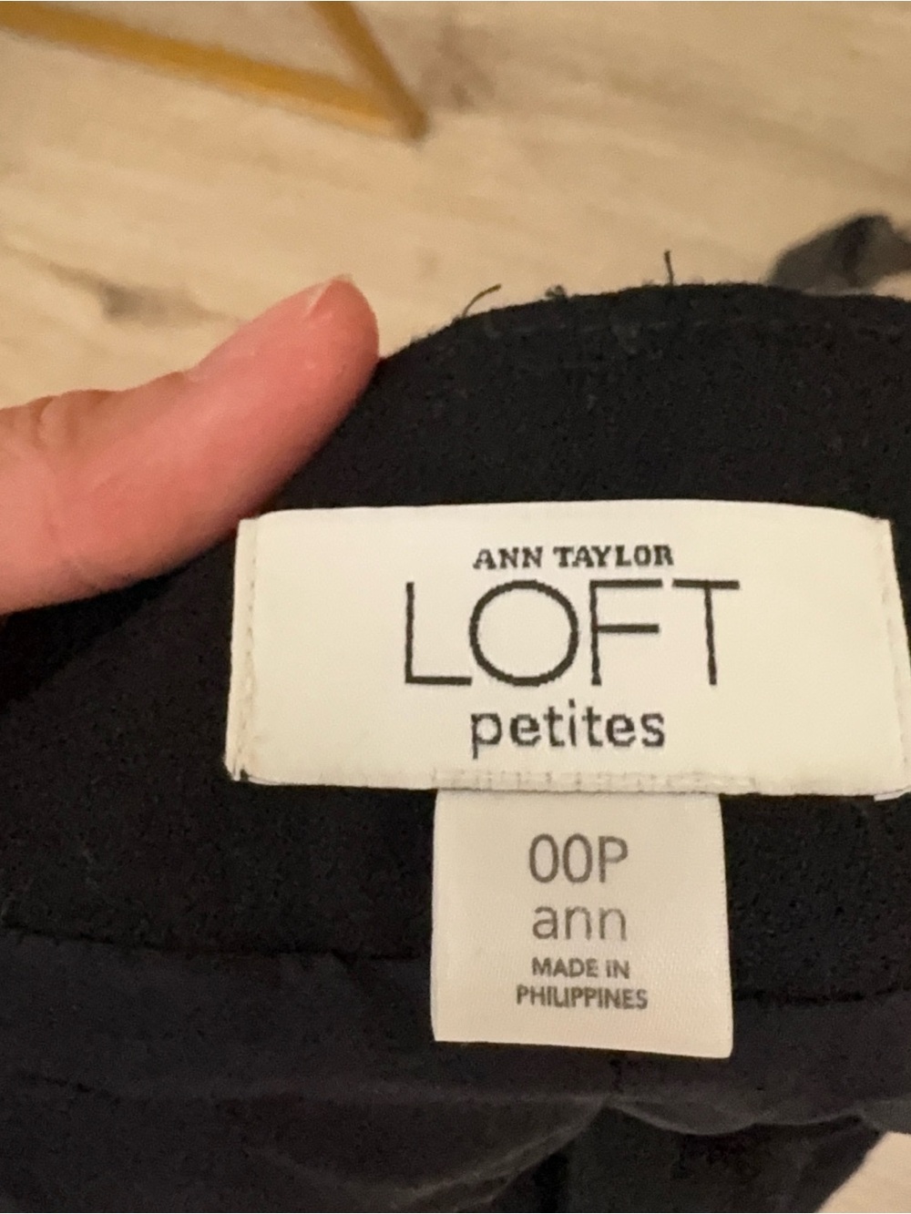 LOFT Low Rise Flare Trousers - Picture 5 of 5